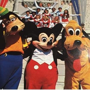 Vintage 1970 chrome postcard is a must-have for any Disney enthusiast. Featuring